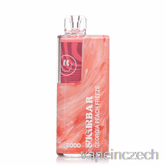 Cukrová Tyčinka Sb8000 Jednorázové Georgia Peach Freeze Vape Pero